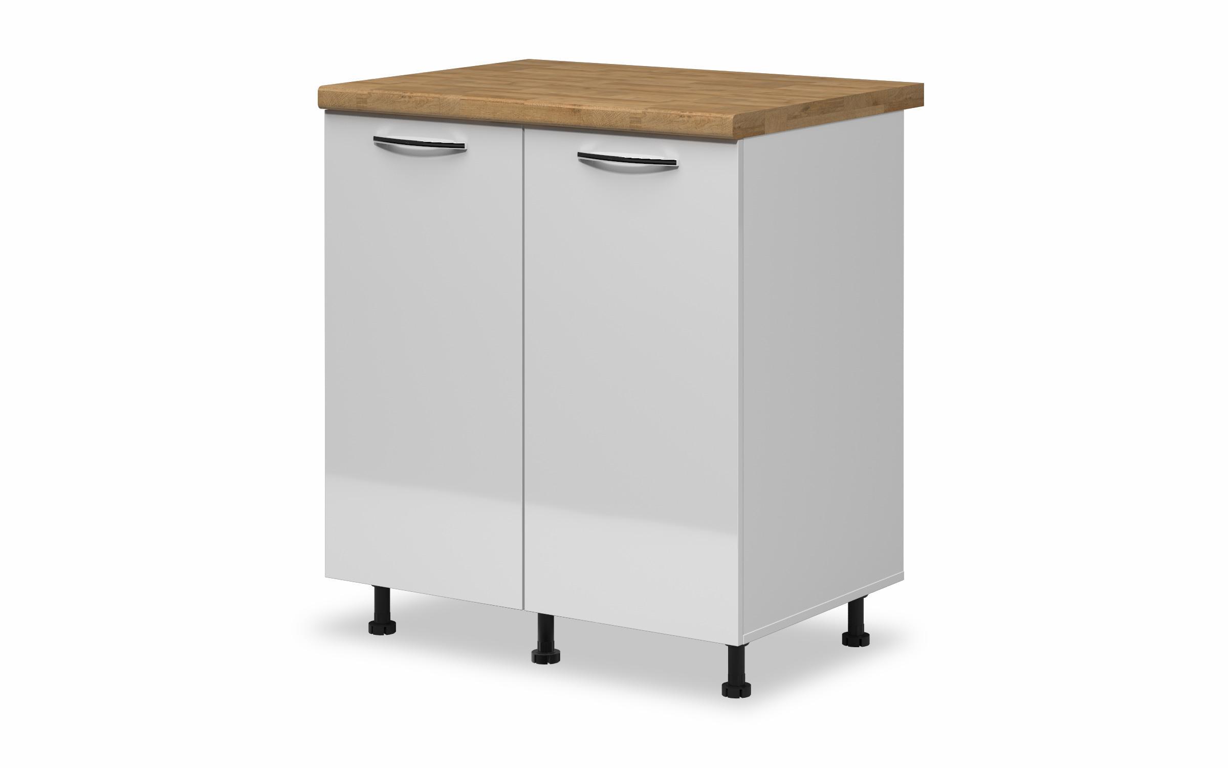 Kitchen cabinet Dakota 08, white gloss  1